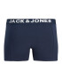 JACK & JONES Boxerky 'Fox' námornícka modrá / biela - Pepit.sk