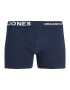 JACK & JONES Boxerky 'Fox' námornícka modrá / biela - Pepit.sk