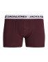 JACK & JONES Boxerky 'Friday' modrá / kaki / burgundská / čierna - Pepit.sk