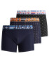 JACK & JONES Boxerky 'Henrik' tmavomodrá / tmavooranžová / červená / čierna / biela - Pepit.sk