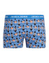 JACK & JONES Boxerky 'Kapaa' modrá / námornícka modrá / dymovo modrá / oranžová - Pepit.sk