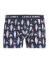 JACK & JONES Boxerky 'Kapaa' modrá / námornícka modrá / dymovo modrá / oranžová - Pepit.sk