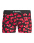 JACK & JONES Boxerky 'KEITH HARING' malinová / svetloružová / čierna / biela - Pepit.sk