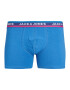 JACK & JONES Boxerky 'KELAND' modrá / námornícka modrá / sivá melírovaná / ružová - Pepit.sk