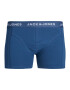 JACK & JONES Boxerky 'Kex' tmavomodrá / tmavozelená / oranžová / biela - Pepit.sk