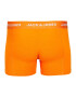 JACK & JONES Boxerky 'Kex' tmavomodrá / tmavozelená / oranžová / biela - Pepit.sk