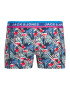 JACK & JONES Boxerky 'Lake Land' dymovo modrá / kráľovská modrá / nebesky modrá / zmiešané farby - Pepit.sk