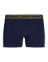 JACK & JONES Boxerky 'Marty' sivá / kaki / červená / čierna - Pepit.sk