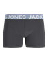 JACK & JONES Boxerky modrá / čadičová / nefritová / biela - Pepit.sk