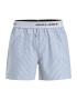 JACK & JONES Boxerky modrá / čierna / biela - Pepit.sk