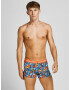 JACK & JONES Boxerky modrá / olivová / červená / biela - Pepit.sk