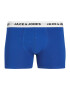 JACK & JONES Boxerky modrá / sivá melírovaná / svetločervená / čierna - Pepit.sk