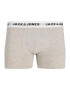 JACK & JONES Boxerky modrá / sivá melírovaná / svetločervená / čierna - Pepit.sk