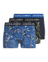 JACK & JONES Boxerky modrá / zelená / čierna / biela - Pepit.sk