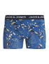 JACK & JONES Boxerky modrá / zelená / čierna / biela - Pepit.sk