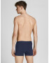 JACK & JONES Boxerky námornícka modrá / biela - Pepit.sk