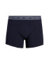 JACK & JONES Boxerky námornícka modrá / čerešňová / čierna / biela - Pepit.sk