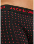 JACK & JONES Boxerky námornícka modrá / ohnivo červená / čierna / biela - Pepit.sk