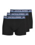 JACK & JONES Boxerky námornícka modrá / pastelovo modrá / svetlomodrá / čierna - Pepit.sk