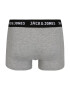 JACK & JONES Boxerky 'ANTHONY' námornícka modrá / sivá melírovaná / čierna / biela - Pepit.sk