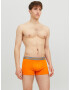 JACK & JONES Boxerky námornícka modrá / sivá melírovaná / olivová / oranžová - Pepit.sk