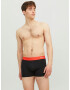 JACK & JONES Boxerky námornícka modrá / zelená / oranžovo červená / čierna - Pepit.sk