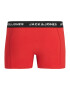 JACK & JONES Boxerky 'NICO' námornícka modrá / svetlozelená / tmavočervená - Pepit.sk