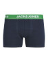 JACK & JONES Boxerky 'NORMAN' námornícka modrá / svetlomodrá / červená / biela - Pepit.sk