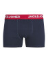 JACK & JONES Boxerky 'NORMAN' námornícka modrá / svetlomodrá / červená / biela - Pepit.sk