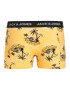 JACK & JONES Boxerky 'RON' žltá / čierna / biela - Pepit.sk