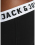 JACK & JONES Boxerky 'SENSE' čierna / biela - Pepit.sk