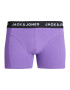 JACK & JONES Boxerky 'SOLID' tmavomodrá / nefritová / svetlofialová - Pepit.sk