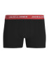 JACK & JONES Boxerky tmavomodrá / žltá / kaki / čierna - Pepit.sk