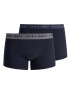 JACK & JONES Boxerky 'Vincent' námornícka modrá / sivá melírovaná - Pepit.sk