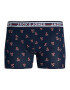 JACK & JONES Boxerky 'XMAS CANDY' námornícka modrá / zelená / červená / biela - Pepit.sk