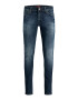 JACK & JONES Džínsy 'Liam' modrá denim / hnedá - Pepit.sk