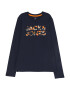 Jack & Jones Junior Tričko 'MILES' námornícka modrá / sivá / antracitová / oranžová - Pepit.sk