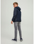 Jack & Jones Junior Prechodná bunda námornícka modrá / červená / biela - Pepit.sk