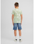 Jack & Jones Junior Tričko 'Breezy' pastelovo zelená / biela - Pepit.sk