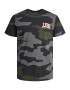 Jack & Jones Junior Tričko 'CONAN CAMO' sivá / olivová / červená / čierna / biela - Pepit.sk