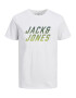 Jack & Jones Junior Tričko 'Haak' svetlozelená / tmavozelená / biela - Pepit.sk