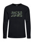 Jack & Jones Junior Tričko kaki / svetlozelená / čierna / biela - Pepit.sk