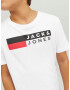 Jack & Jones Junior Tričko tmavomodrá / ohnivo červená / biela - Pepit.sk