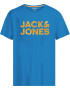 Jack & Jones Junior Tričko 'NEON' modrá / žltá / biela - Pepit.sk