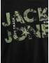 Jack & Jones Junior Tričko zelená / čierna / biela - Pepit.sk