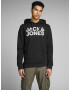 JACK & JONES Mikina antracitová / biela - Pepit.sk