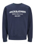 JACK & JONES Mikina 'Gale' námornícka modrá / biela - Pepit.sk