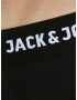 JACK & JONES Nohavičky 'Jacsolid' čierna / biela - Pepit.sk