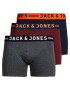 JACK & JONES Nohavičky námornícka modrá / sivá melírovaná / oranžová / tmavočervená / čierna / biela - Pepit.sk