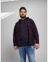 Jack & Jones Plus Košeľa 'Gingham' fialová / čierna - Pepit.sk